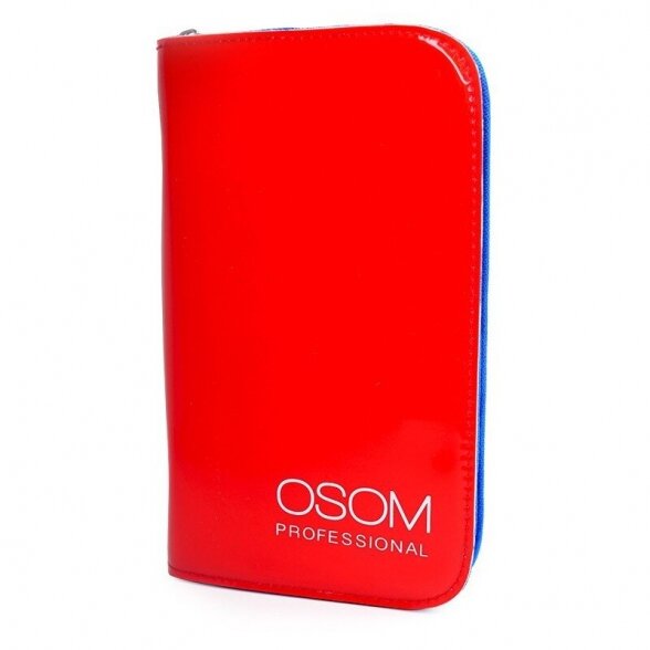 Case for scissors Osom Professional Red