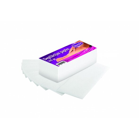 Depilation paper strips, 100 g, 100 pcs.