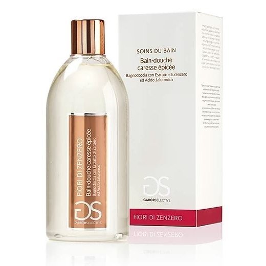 Shower gel with ginger extract and hyaluronic acid GABOR SELECTIVE BAIN-DOUCHE CARESSE ÉPICÉE, 550ml