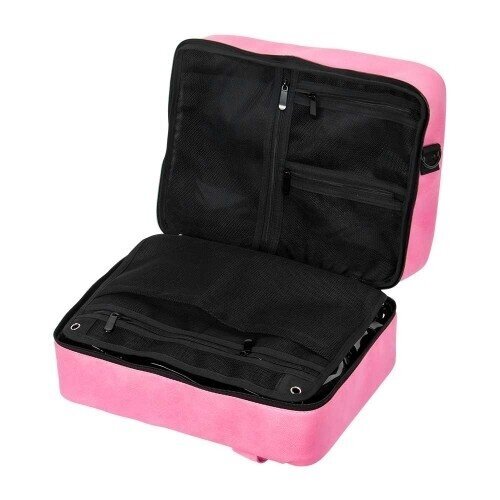 Two-compartment make-up bag KC-MAC01, pink 2