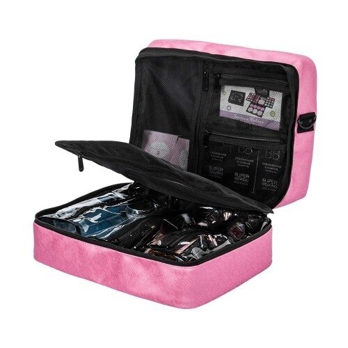 Two-compartment make-up bag KC-MAC01, pink 3