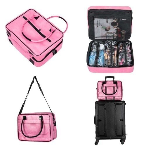 Two-compartment make-up bag KC-MAC01, pink 6