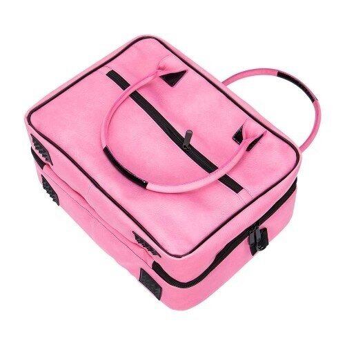 Two-compartment make-up bag KC-MAC01, pink 5