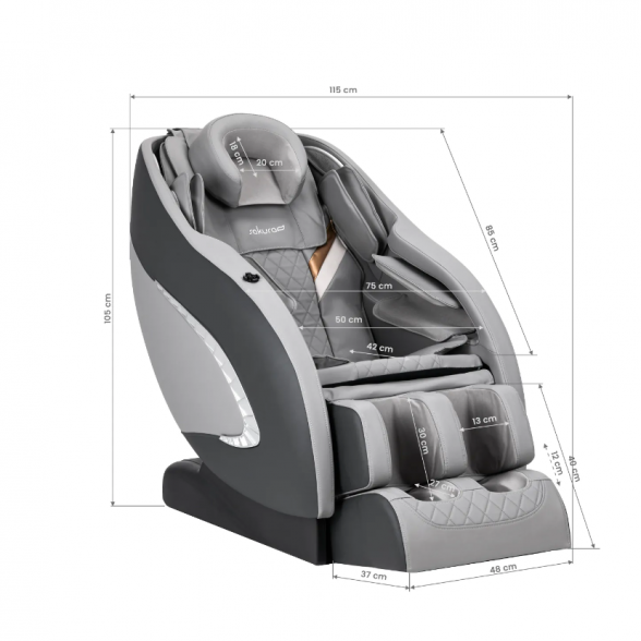 Sakura massage chair Classic 305 Grey 15