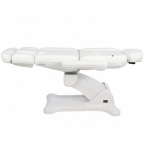 Electric cosmetology bed Weelko Tempo, 3 motors, white