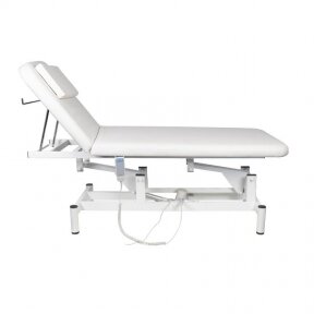 Electric massage table 079, white