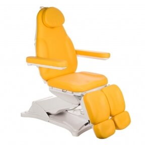 Electric pedicure-cosmetic chair BD-8294, yellow