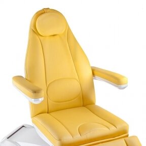 Electric pedicure-cosmetic chair Mazaro BR-6672B, yellow