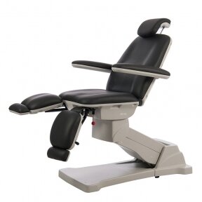 Electric pedicure chair Weelko PLANT, 3 motors, dark gray