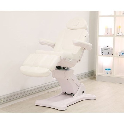 Electric cosmetology bed Weelko Tempo, 3 motors, white 2