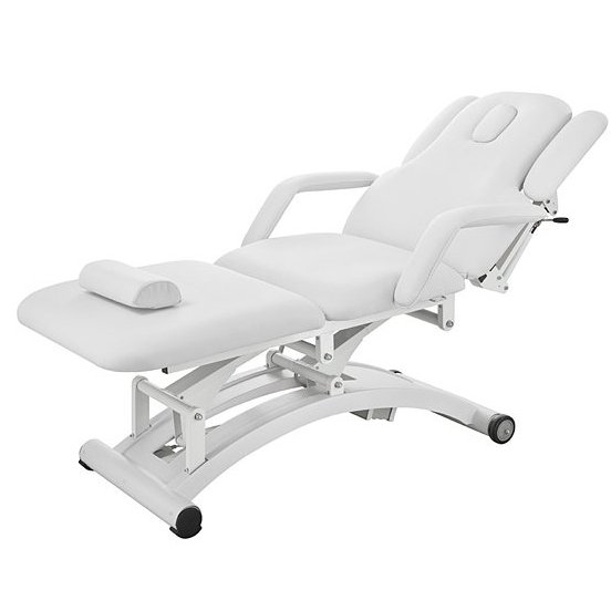 Electric massage table Weelko Sphen, 3 motors, white 1