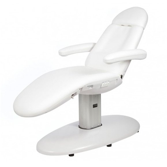 Electric cosmetology chair - bed Weelko Vome, white