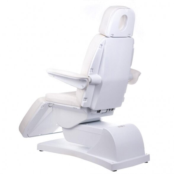 Electric cosmetology chair BG-228, white 9