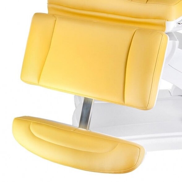 Electric pedicure-cosmetic chair Mazaro BR-6672, yellow 2