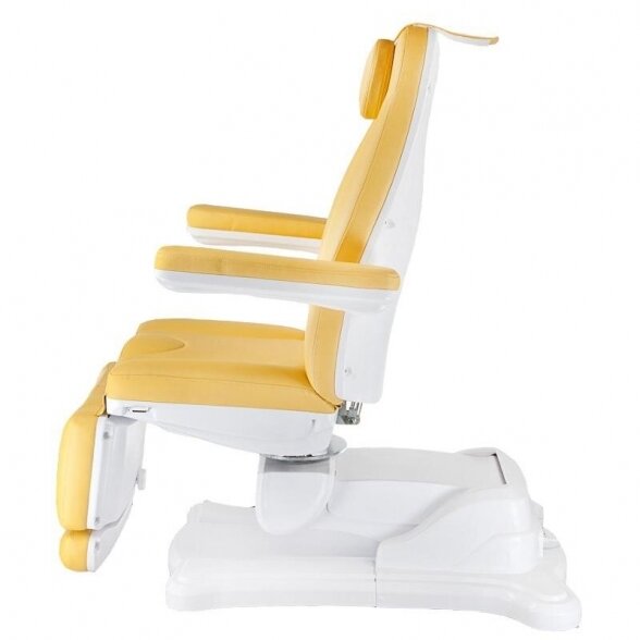 Electric pedicure-cosmetic chair Mazaro BR-6672, yellow 4