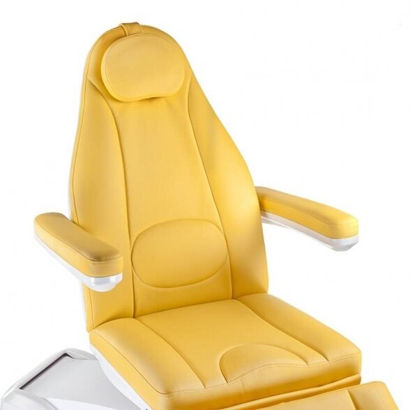 Electric pedicure-cosmetic chair Mazaro BR-6672, yellow 1