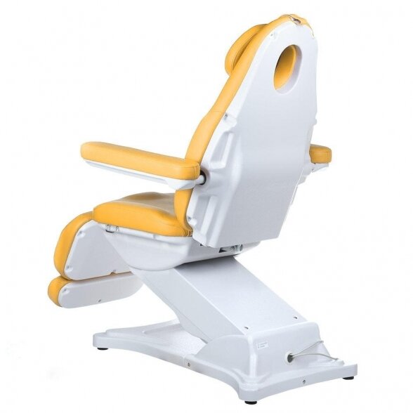 Electric cosmetic chair MODENA BD-8194, yellow color 1