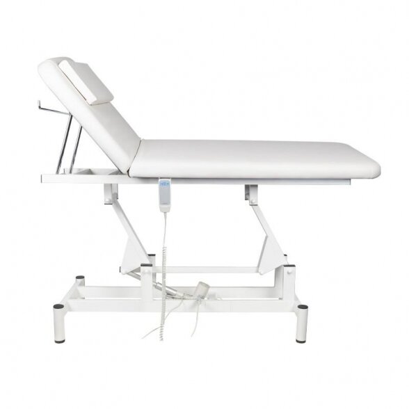 Electric massage table 079, white 2