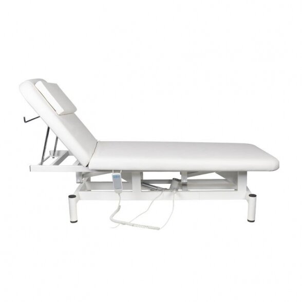 Electric massage table 079, white 3