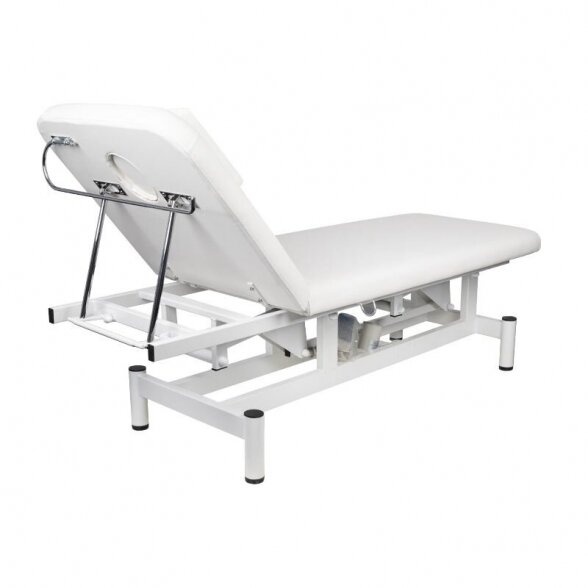 Electric massage table 079, white 4