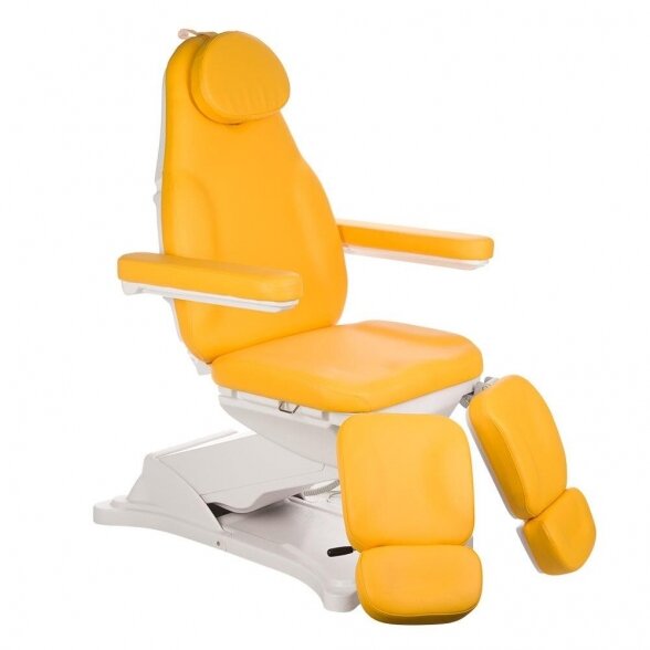 Electric pedicure-cosmetic chair BD-8294, yellow 1