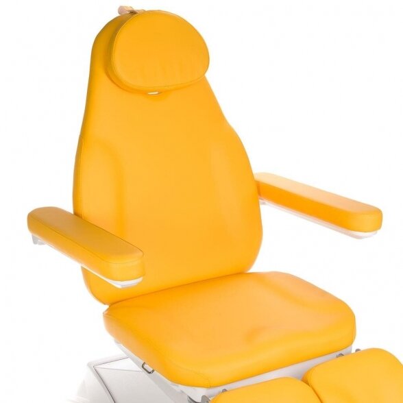 Electric pedicure-cosmetic chair BD-8294, yellow 2