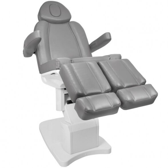 Electric pedicure - cosmetology chair AZZURRO 708AS PEDI, gray