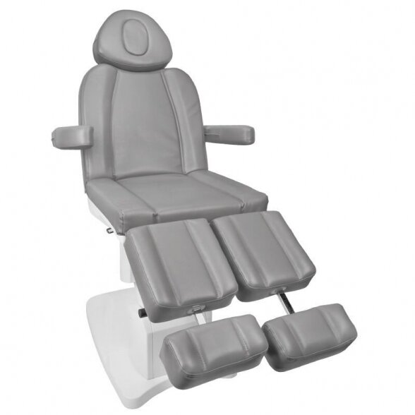 Electric pedicure - cosmetology chair AZZURRO 708AS PEDI, gray 5