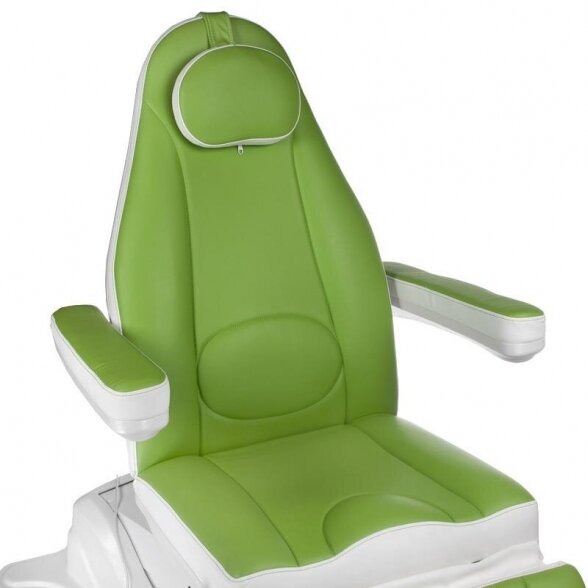 Electric pedicure-cosmetic chair Mazaro BR-6672B, green 7