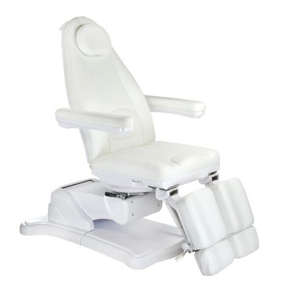 Electric pedicure-cosmetic chair Mazaro BR-6672C, white