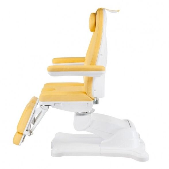 Electric pedicure-cosmetic chair Mazaro BR-6672C, yellow 4