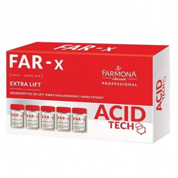 FARMONA FAR-X active concentrate with lifting effect, for home use 5x5ML