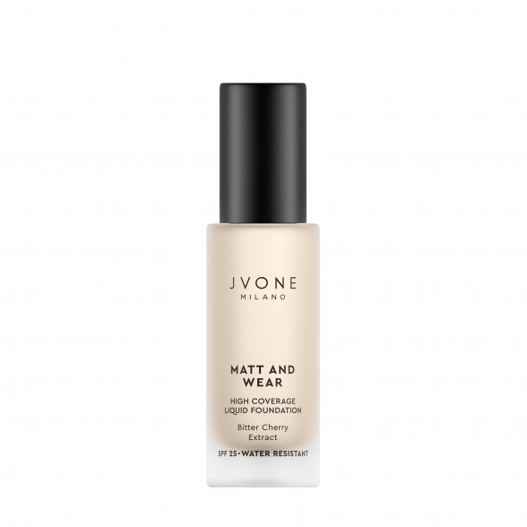 JVONE MILANO extra concealing-matte foundation FULL COVERAGE Matt And Wear 9