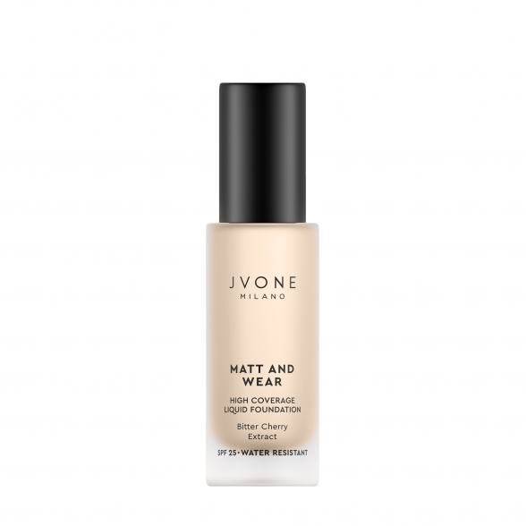 JVONE MILANO extra concealing-matte foundation FULL COVERAGE Matt And Wear 11