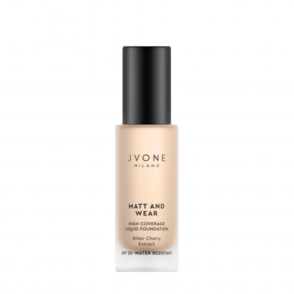 JVONE MILANO extra concealing-matte foundation FULL COVERAGE Matt And Wear 23