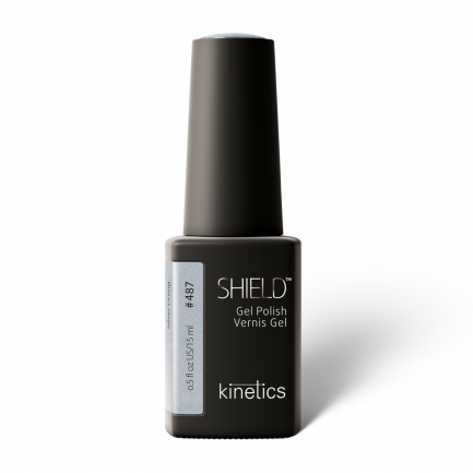 Gelinis nagų lakas Kinetics Shield Gel Polish #487 SILVER LINING, 15ml (A)