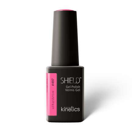 Gelinis nagų lakas Kinetics Shield Gel Polish 497 SAVAGE WINK, 15ml (A)