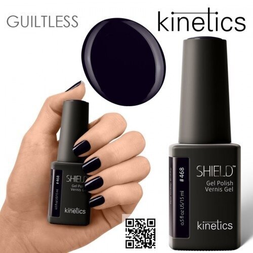 Gelinis nagų lakas Kinetics Shield Gel Polish NOT TODAY BOBBY #468, 15ml (A)