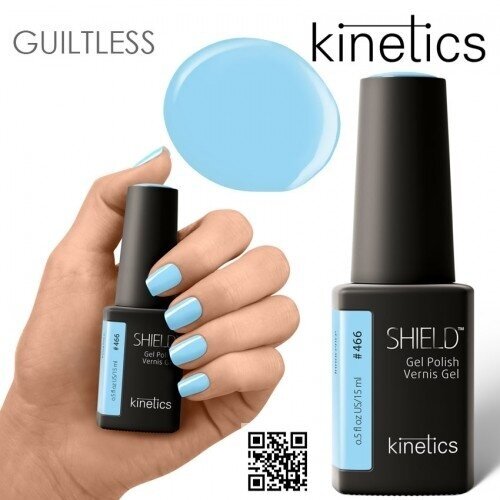 Gelinis nagų lakas Kinetics Shield Gel Polish  INNOCENCE #466, 15ml (A)