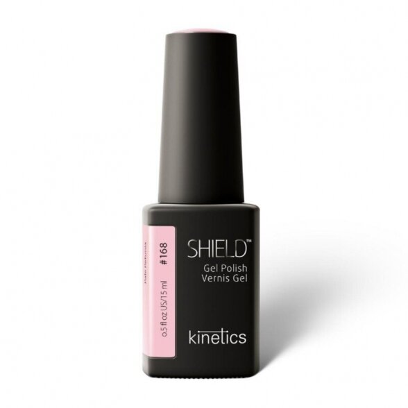 Gelinis nagų lakas Kinetics Shield Gel Polish Pale Petunia 168, 15 ml (A)