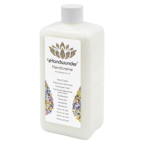 Handcreme Plus, hand cream with vitamins A + E, for dry damaged skin, 500 ml