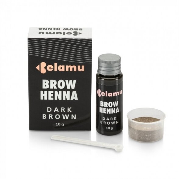 HENNA eyebrow dye, 10g DARK BROWN