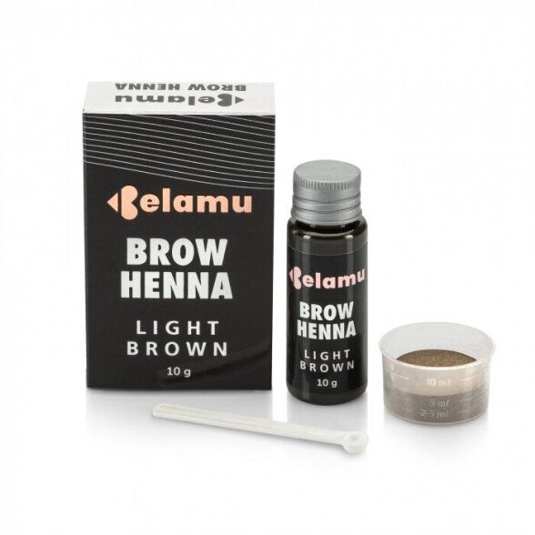 HENNA eyebrow dye, 10g LIGHT BROWN