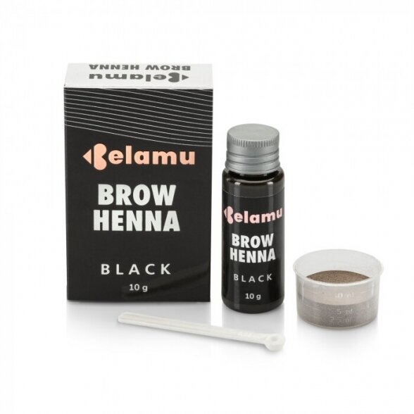 HENNA eyebrow dye, 10g BLACK SP.