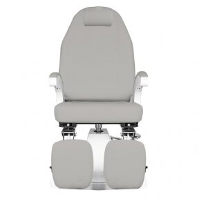 Hydraulic pedicure chair, gray