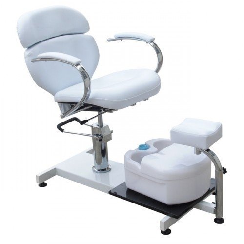 Hydraulic pedicure chair with bathtub SPA-100A, white