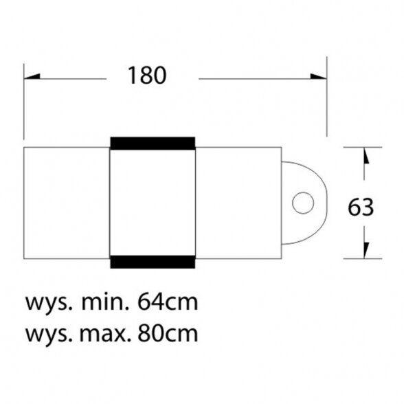 Hidraulinė kosmetologijos kėdė Basic 210 balta 4