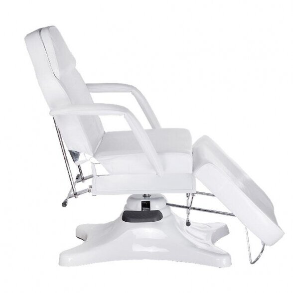 Hydraulic cosmetology chair BD-8222, white 2