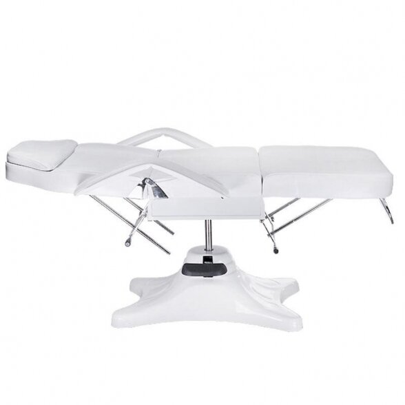 Hydraulic cosmetology chair BD-8222, white 3