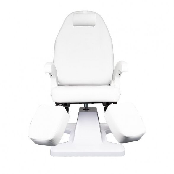 Hydraulic pedicure chair, white 4